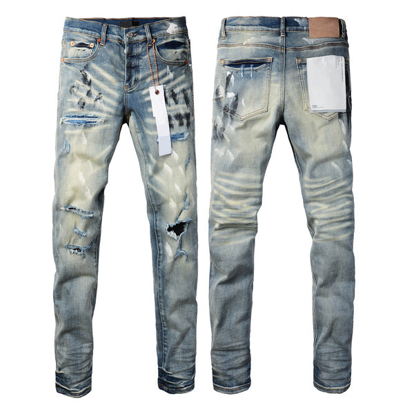 Jeans Purple "1"