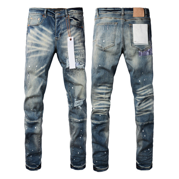 Jeans Purple "1"