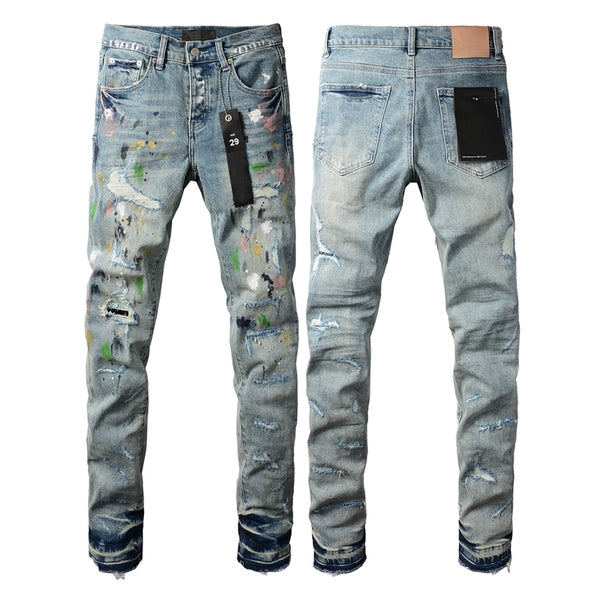 Jeans Purple "2"
