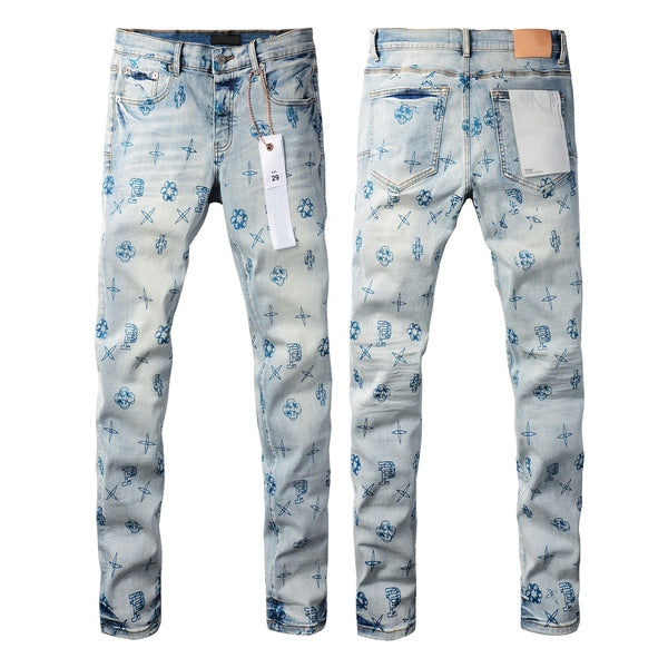 Jeans Purple "2"
