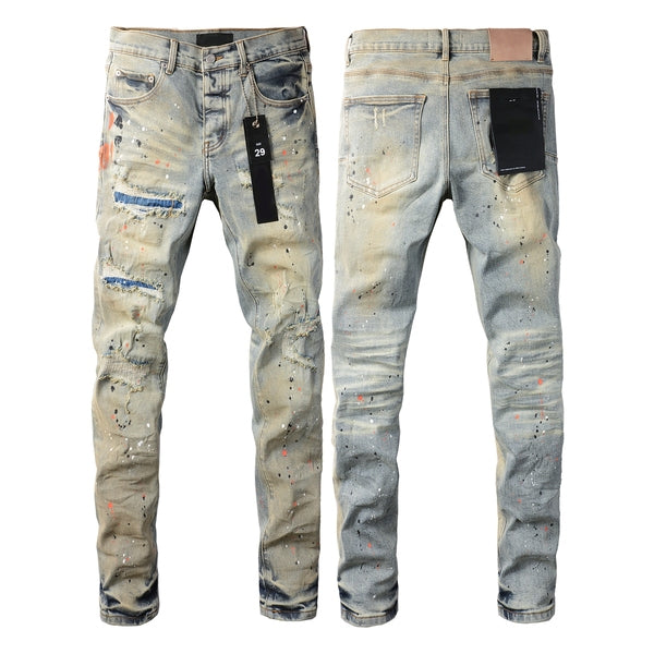 Jeans Purple "5"